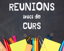 Reunió inici de curs